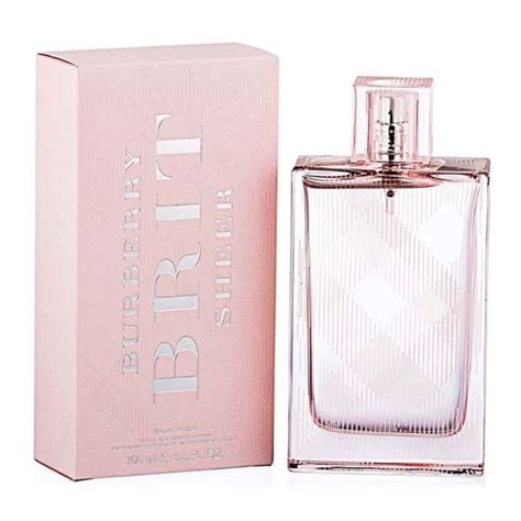 burberry brit sheer fragrantica|burberry brit sheer 100 ml.